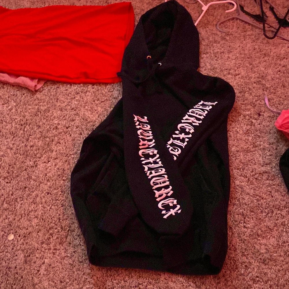 Laurex black hoodie